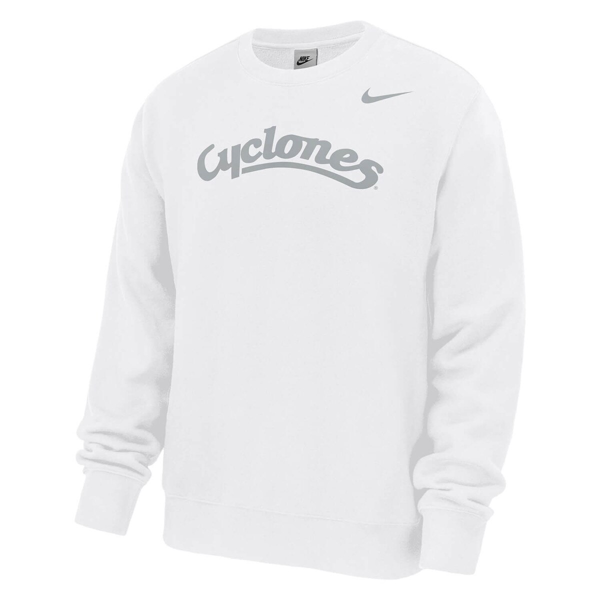 Nike® Cyclones White Crewneck FA26